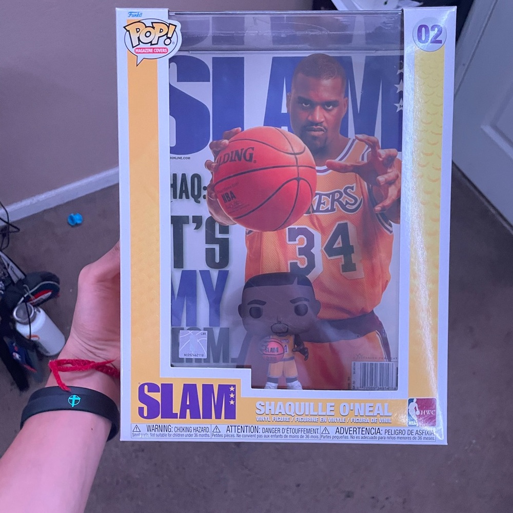 Funko Pop! Shaquille O'Neal Yellow Jersey Figure